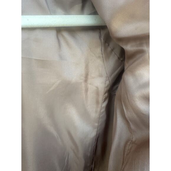 System Funnel Neck Suri Alpaca Wool Long Coat Women's $698 Sz S Camel Designer - Picture 15 of 16